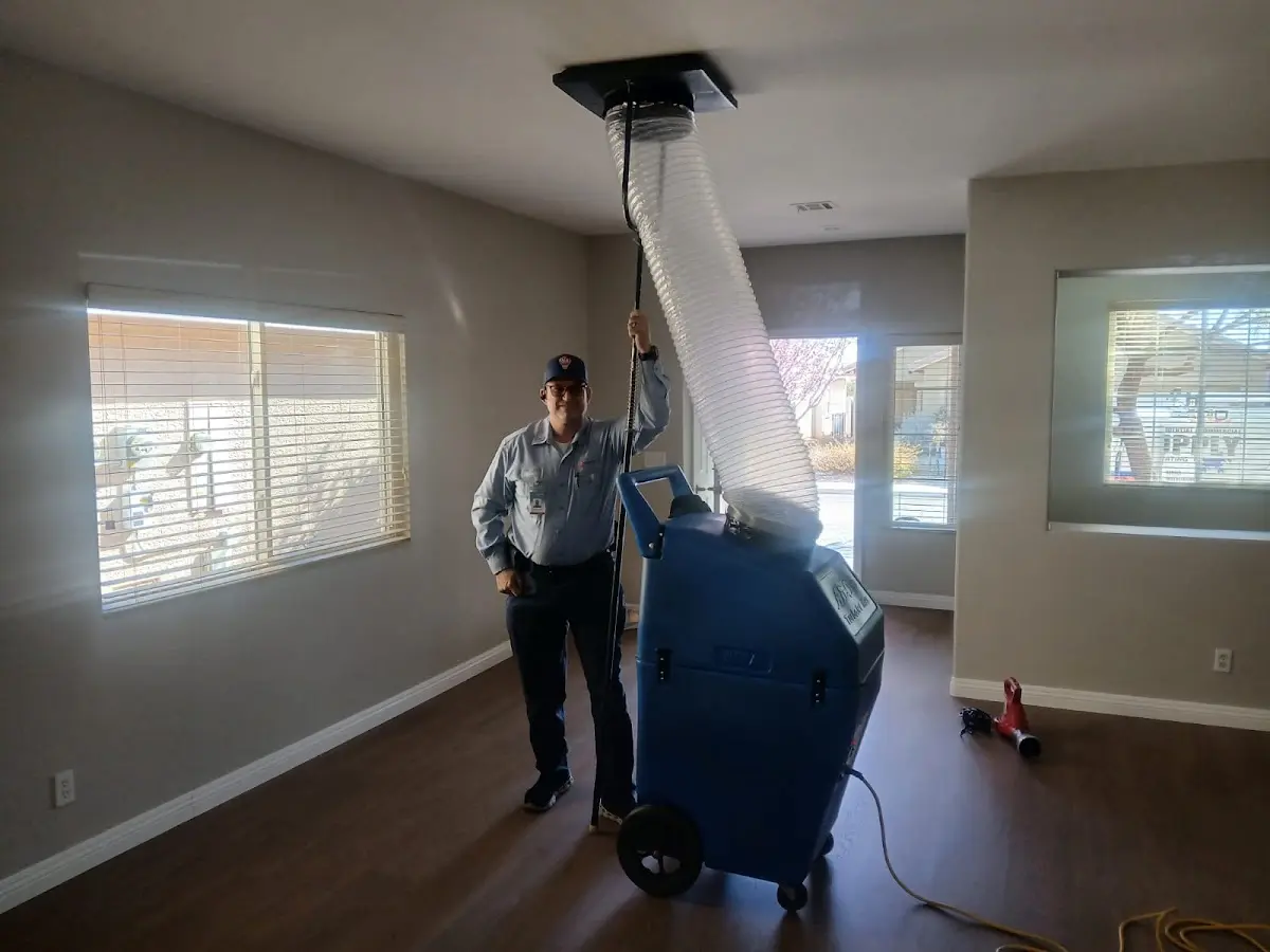 Professional Dryer Vent Cleaning work inside a Canton home